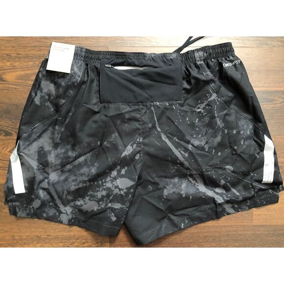 Nike SMALL Dri-FIT Run Division Stride Brief-Lined Shorts Black DV9272 010 Men S - Picture 6 of 12